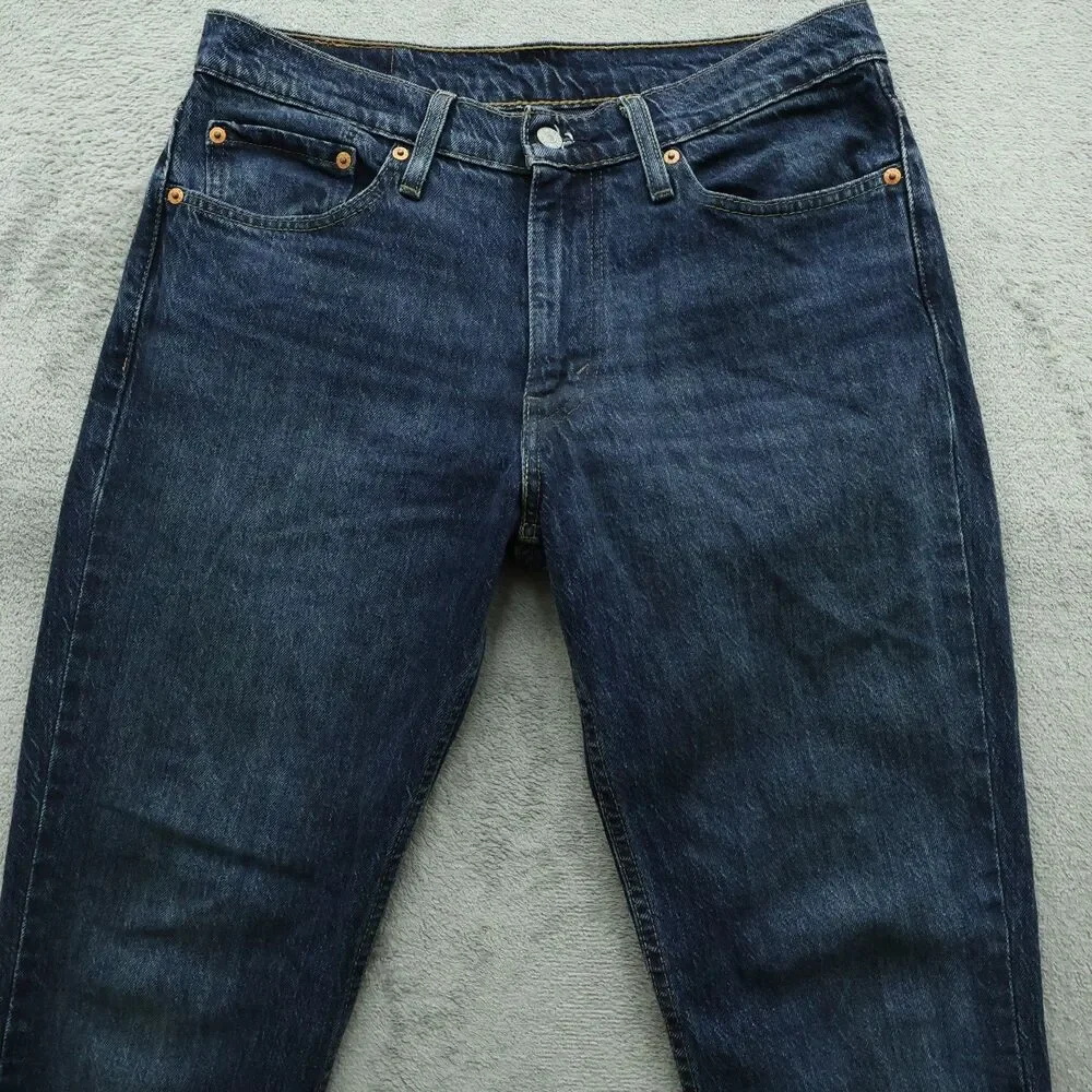 Levi's Jeans Mens 32x32 Blue 511 Slim Straight Flexible Denim Dark Wash